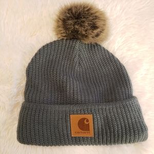 Army Green Carhartt beanie- Like new condition!